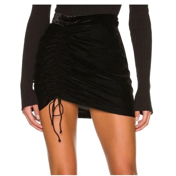 Free People Vivienne Velvet Mini Skirt - Picture 6 of 6